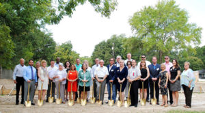 HomeAid Gracewood Next Step Project groundbreaking ceremony